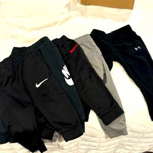 Nike and under armour pant bundle.